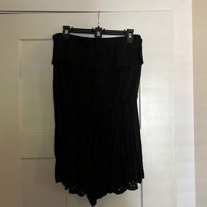 Mossimo black romper size L